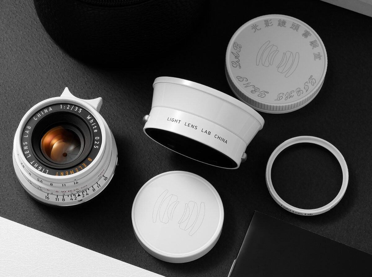 New Light Lens Lab 35mm f/2 eight element white ceramic special
