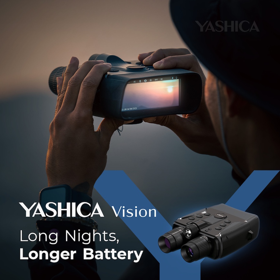 New on Kickstarter Yashica night vision camera/binocular can shoot 4k