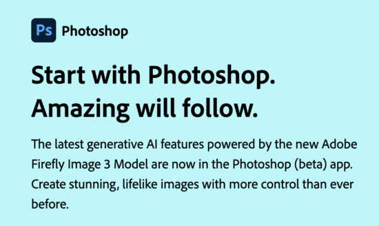 New updates released: Adobe Generative AI for Photoshop plus a new version of Excire Foto 2024