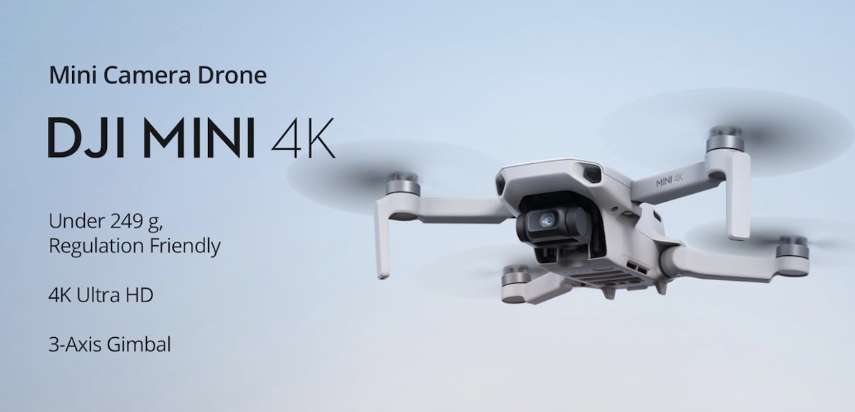 New entry level DJI Mini 4K drone announced no license registration needed in the US Photo Rumors
