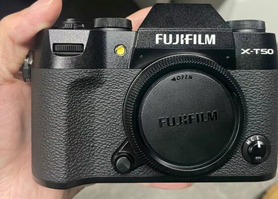 Second leaked picture of the upcoming Fujifilm X-T50 camera