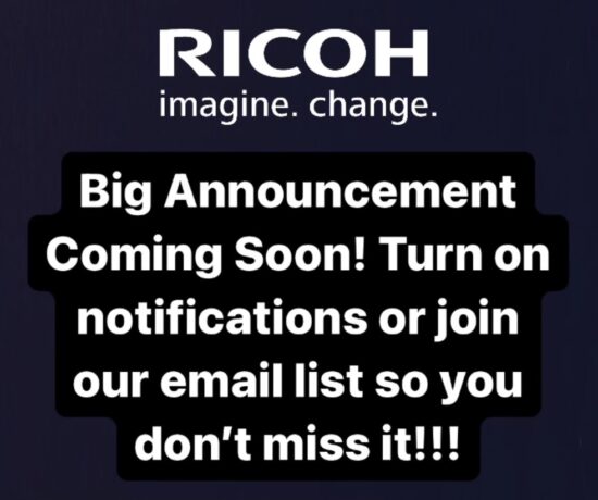 Ricoh/Pentax is teasing a “Big Announcement Coming Soon!”