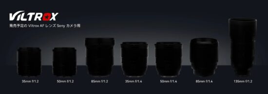 Viltrox to announce 7 new lenses for Sony E-mount