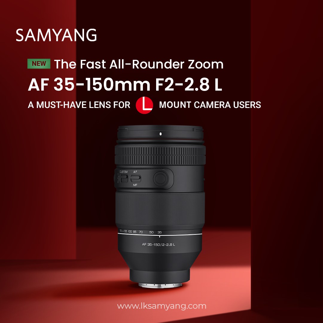 The new Samyang/Rokinon AF 35-150mm f/2-2.8 lens for L mount is now ...