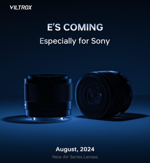 Viltrox is teasing two new lenses for Sony E-mount from a new “AIR” series