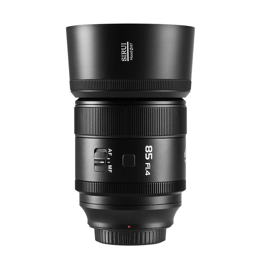 Sirui Aurora 85mm f/1.4 full-frame autofocus lens for Nikon, Sony