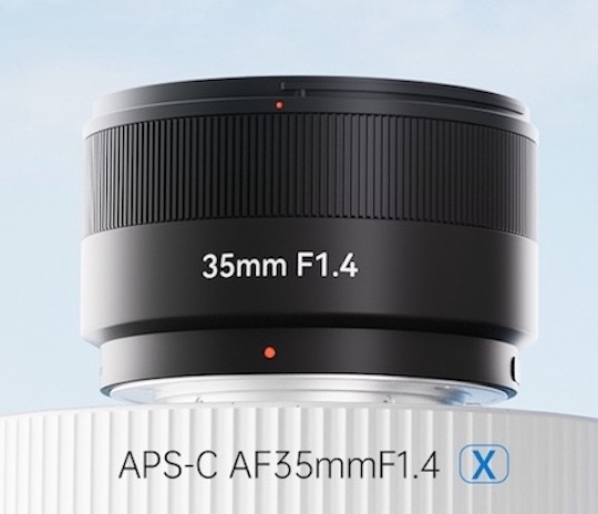 Additional information on the upcoming 7Artisans AF 35mm f/1.4 XF lens for Fuji X-mount