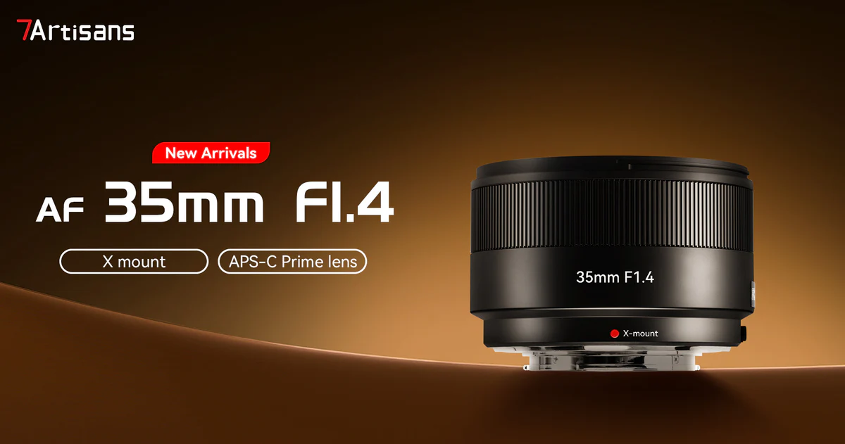 七工匠が7Artisans AF 35mm F1.4 富士フイルムXマウントの近日