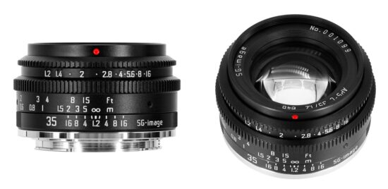 New SG-Image 35mm f/1.2 APS-C lens (E/Z/FX/MFT/M/R/L mount)