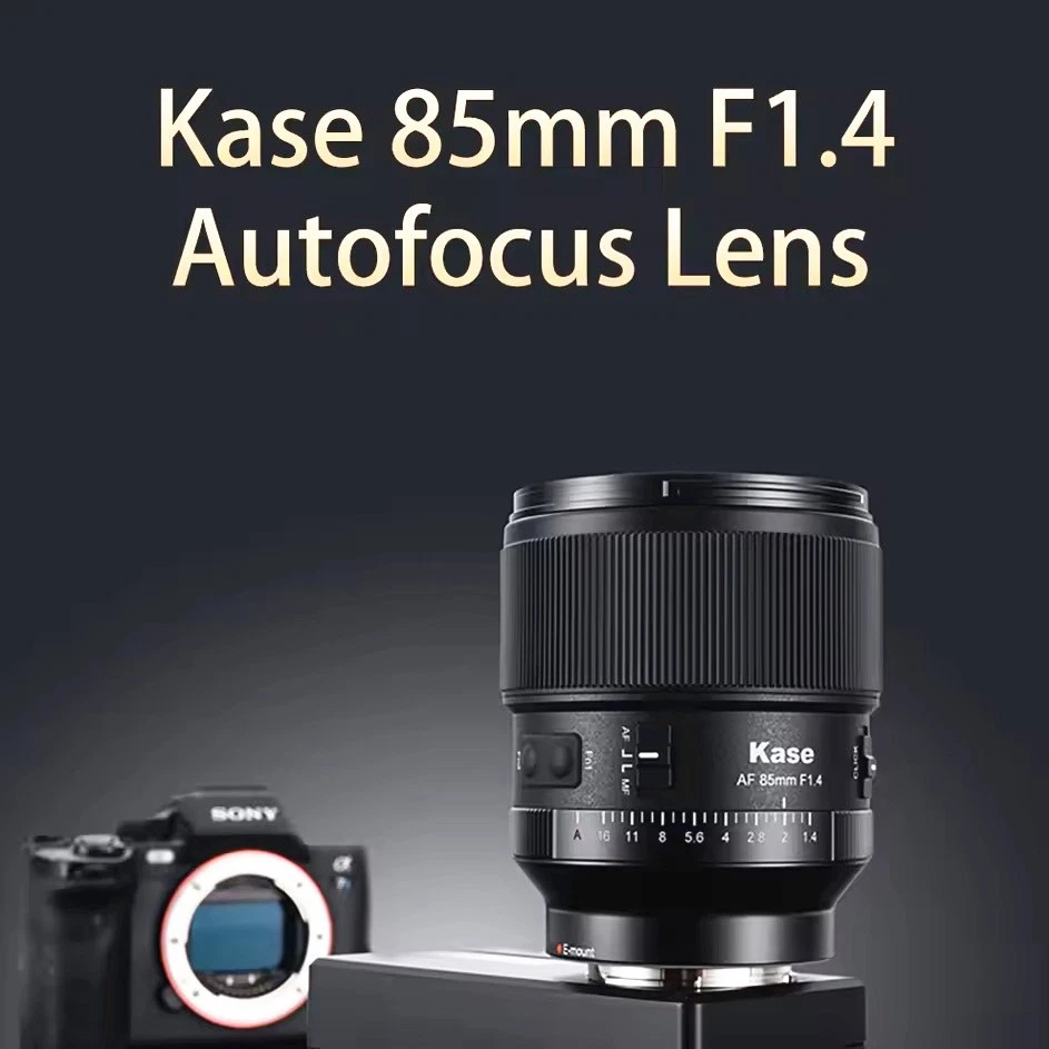 Now available: Kase 85mm f/1.4 AF lens for Nikon Z and Sony E