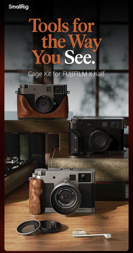 Fujifilm X-Half camera accessories from SmallRig
