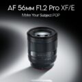 Permalink to Viltrox AF 56mm f/1.2 Pro APS-C lens announced (X/E)