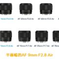 Permalink to Two new Air lenses added to the Viltrox roadmap: 9mm f/2.8 & 14mm f/4