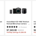 Permalink to The Hasselblad X2D 100C is now $2,460 off, the XCD 30mm f/3.5 lens is $1,000 off