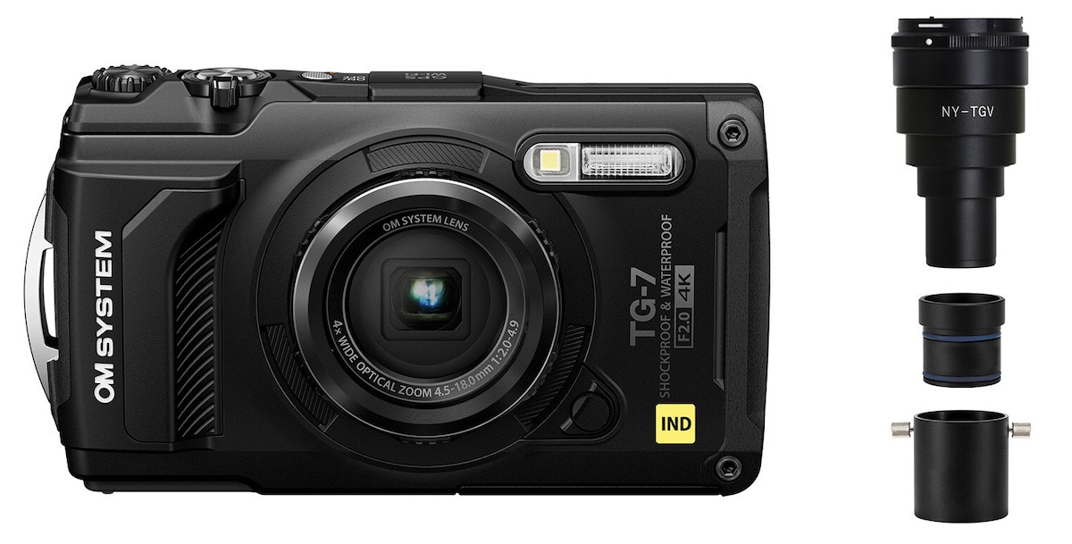 OM SYSTEM TG-7セット　ブラック OM SYSTEM TOUGH TG-7 (BLACK)
