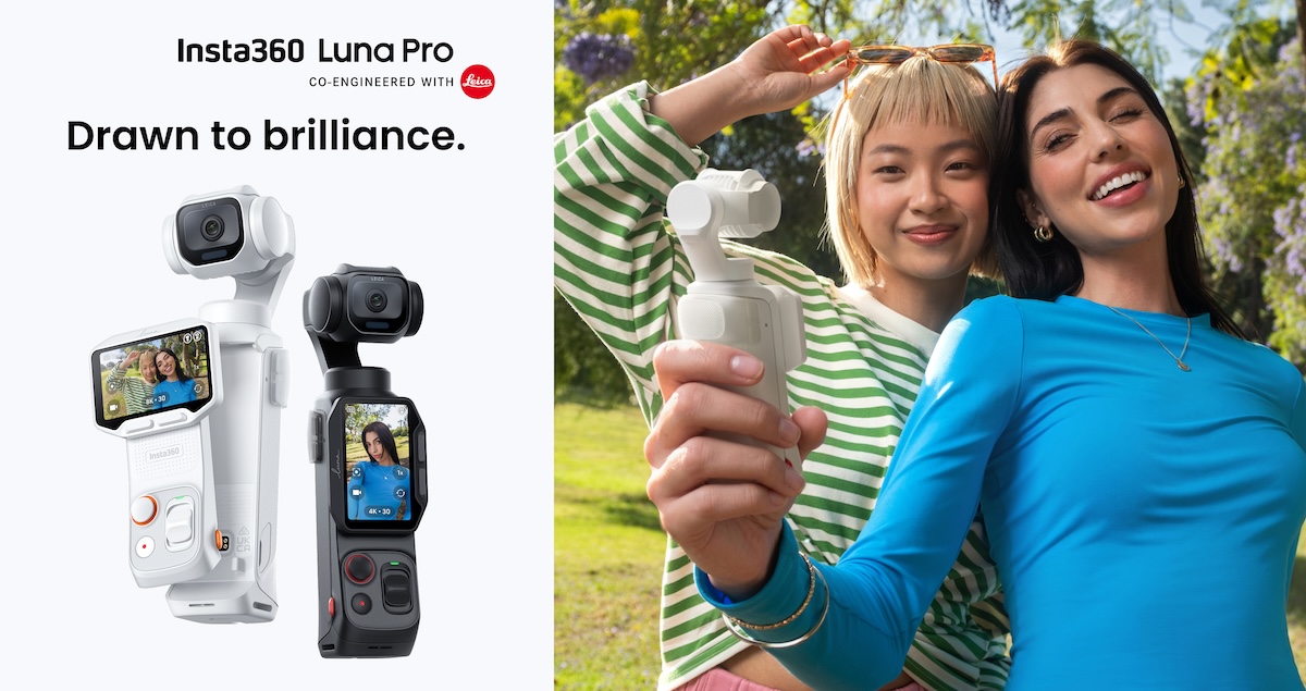 Insta360 Luna Pro: Leica Summicron Lens, 1-inch 8K Sensor, $599