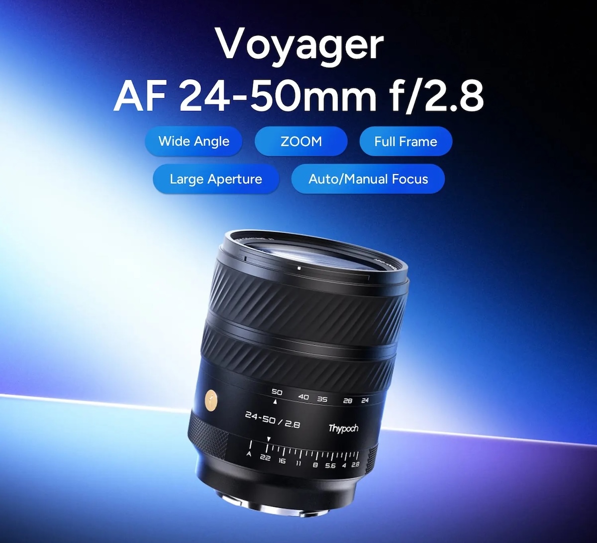 Thypoch Voyager 24-50mm f/2.8 렌즈 E/X/Z/L/RF 마운트